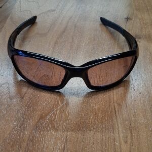 Black Sunglasses with Tinted Lenses